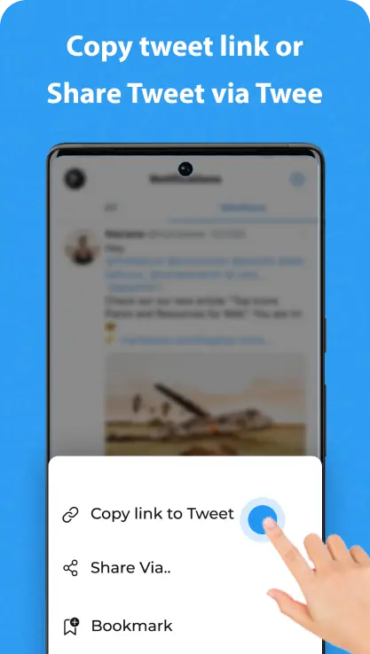 Save twitter video from link